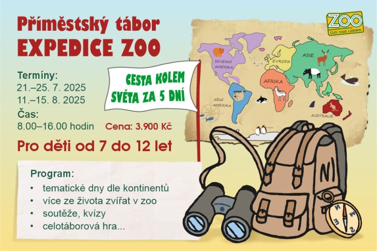Expedice zoo - Cesta kolem světa za 5 dní