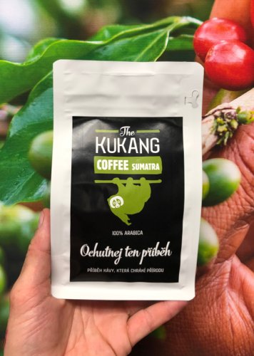 Kukang zrnková pražená káva - světle pražená - 250G