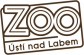 Krmení žiraf :: Zoo Ústí nad Labem