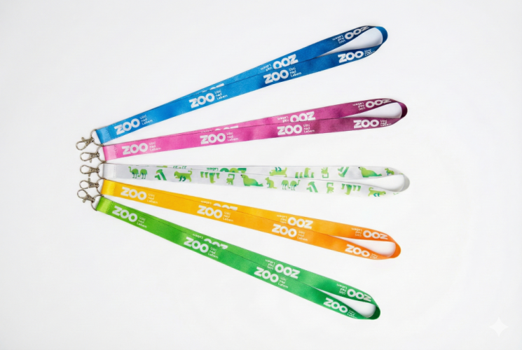 Šňůrka na krk - Barva: Růžová