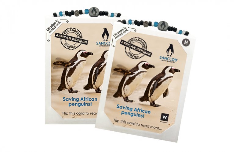 Náramek Pomoc tučňákům - Velikost: M